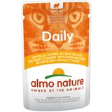 Varčno pakiranje Almo Nature Daily Menu vrečke 24 x 70 g - Piščanec & losos | shoptok.hr