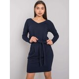 RUE PARIS Dress-RV-SK-6037.18X-navy blue | Shoptok.si