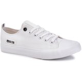 Big Star Men's Low Material Sneakers KK174006 White Cene