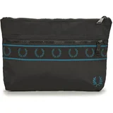 Fred Perry Torbice za okrog pasu CONTRAST TAPE SACOCHE BAG Črna