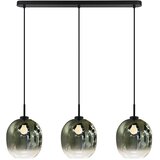  Luster na sajli MIRROR 3xE27/14W/230V u zadimljenoj crnoj boji Cene