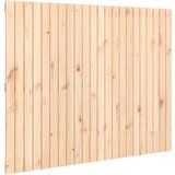 Maison Chic Stensko posteljno vzglavje - Vzglavna omarica 140x3x110 cm trdna borovina, (22077796) | Shoptok.si