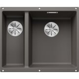Blanco pomivalno korito SUBLINE 340/160-U InFino SILGRANITE LARGE POOL DESNO, brez daljinca. - SIVI VULKAN | Shoptok.si
