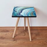 Hanah home klub sto Shp89, 35x42x35 cm, Plavi | ePonuda.com