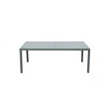  Vrtna miza TERROSA 200x100 cm (siva) | Shoptok.si