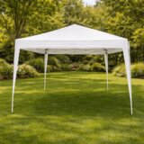 Paviljon 3x3m sa mehanizmom za sklapanje - beli | Eponuda.com