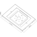 Maclean stenski nosilec za iPad Pro, do 12,9" - MC-907W | Shoptok.si