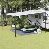  Teppi za šator Plava i siva 400 × 300 cm Polietilen | shoptok.hr
