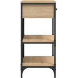  Konzolni stol boja hrasta 75 x 34,5 x 75 cm konstruirano drvo | shoptok.hr