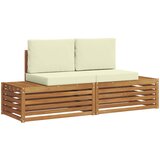  2 kom. Set vanjskih sofa Poliester Bijela | shoptok.hr