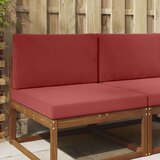  Zunanja blazina za kavč 2 pcs vinsko rdeča Poliester, (5000202541) | Shoptok.si