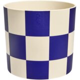 ELHO cvetlični lonec blocks & stripes 15 cm - kraljevsko modra | Shoptok.si