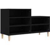 Ormarić za cipele crni 102 x 36 x 60 cm od konstruiranog drva | Eponuda.ba