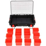 vidaXL Prijenosni kovčeg crni 55,5x34,5x13,5 cm od PP-a | shoptok.hr