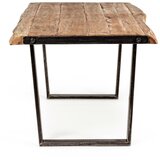 BIZZOTTO Blagovaonski stol s pločom stola od bagrema 90x180 cm Elmer – | shoptok.hr