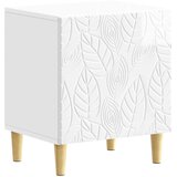  Noćni ormarić 2 pcs Bijela visokog sjaja 43 x 34,5 x 50 cm | Shoptok.si
