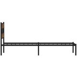 Metalni okvir kreveta bez madraca boja hrasta 107x203 cm | shoptok.hr