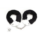 Metalne lisice crno krzno Furry Fun Cuffs Cene
