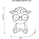 Mömax Namizna Led-svetilka Schofi -Ext-, Roza, 2,5 W | Shoptok.si