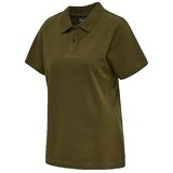 Hummel Polo majice kratki rokavi Polo stretch vert olive femme Zelena Cene