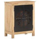 vidaXL Komoda 60x35x75 cm trden mangov les | Shoptok.si