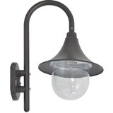  Vrtna zidna svjetiljka E27 42 cm aluminijska brončana | shoptok.hr