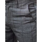 DStreet men's casual trousers, dark grey Cene