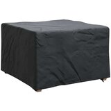 vidaXL Prevleka za zunanje pohištvo Črna 60 x 60 x 45 cm 420D tkanina | Shoptok.si