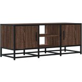 vidaXL TV ormarić boja hrasta 100x35x41 cm konstruirano drvo i metal | shoptok.hr