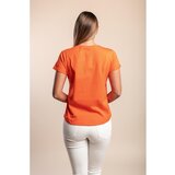 Fenzy Pamučna Majica S Printom, Narančasta | shoptok.hr