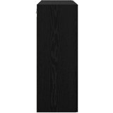  Ormarčići montirani na zid 2 pcs Crni hrast 69.5 x 34 x 90 cm | shoptok.hr