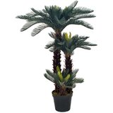 vidaXL umetna palma cikas z loncem zelene barve 125 cm Cene