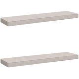  Jastučići za klupe - 2 dijela VUGHT 2 pcs 100% poliester Bijela | shoptok.hr