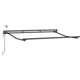  Električni zložljiv senčnik Rjava 3,5 x 2 m, (5000205010) | Shoptok.si
