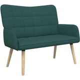  Kauč za dvoje Tamnozelena 115 x 61 x 87 cm tkanina | shoptok.hr