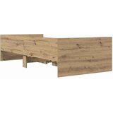  Krevetna konstrukcija s ladicama Umjetnički hrast 90 x 200 cm | shoptok.hr