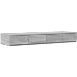  Nočne omarice Siva Sonoma Inženirski les 120 x 36.5 x 16.5 cm, (22008106) | Shoptok.si