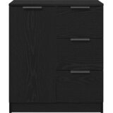 Kreveta s ladicama Crni hrast 60 x 30 x 70 cm Konstruirano drvo | Eponuda.com