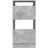  Ormar za pranje rublja s pohranom Beton Konstruirano drvo - Beton siva 102 cm | shoptok.hr