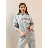 Sinsay Majica s kapuljačom s natpisom Georgia | shoptok.hr