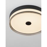 Nova Luce Mat crna željezna LED stropna svjetiljka s mogućnosti zatamnjivanja Helios – | shoptok.hr