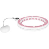 Rebel Active pametni kotač za mršavljenje Hula Hop s brojačem, klinovima i utezima 50 cm, ružičasti | shoptok.hr