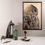 Wallity slika owl, 35 x 50 cm Cene
