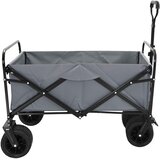  Preklopna kolica Siva 89 x 63 x 96 cm Čelik i Oxford poliester | shoptok.hr