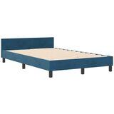 s opruga kutije Tamno plava 120 x 200 cm Baršun | shoptok.hr