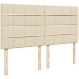  Otomanski krevet s madracem krem 160x200 cm od tkanine | shoptok.hr