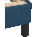  Okvir kreveta s LED-om bez madraca Plava 120x200 cm Tkanina | shoptok.hr