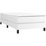  Okvir za krevet s oprugom bijela 90x200 cm od umjetne kože | shoptok.hr