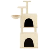 Penjalica za mačke sa stupovima za grebanje krem 122 cm | shoptok.hr