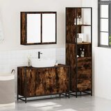  3-dijelni set kupaonskog namještaja boja hrasta drveni | shoptok.hr